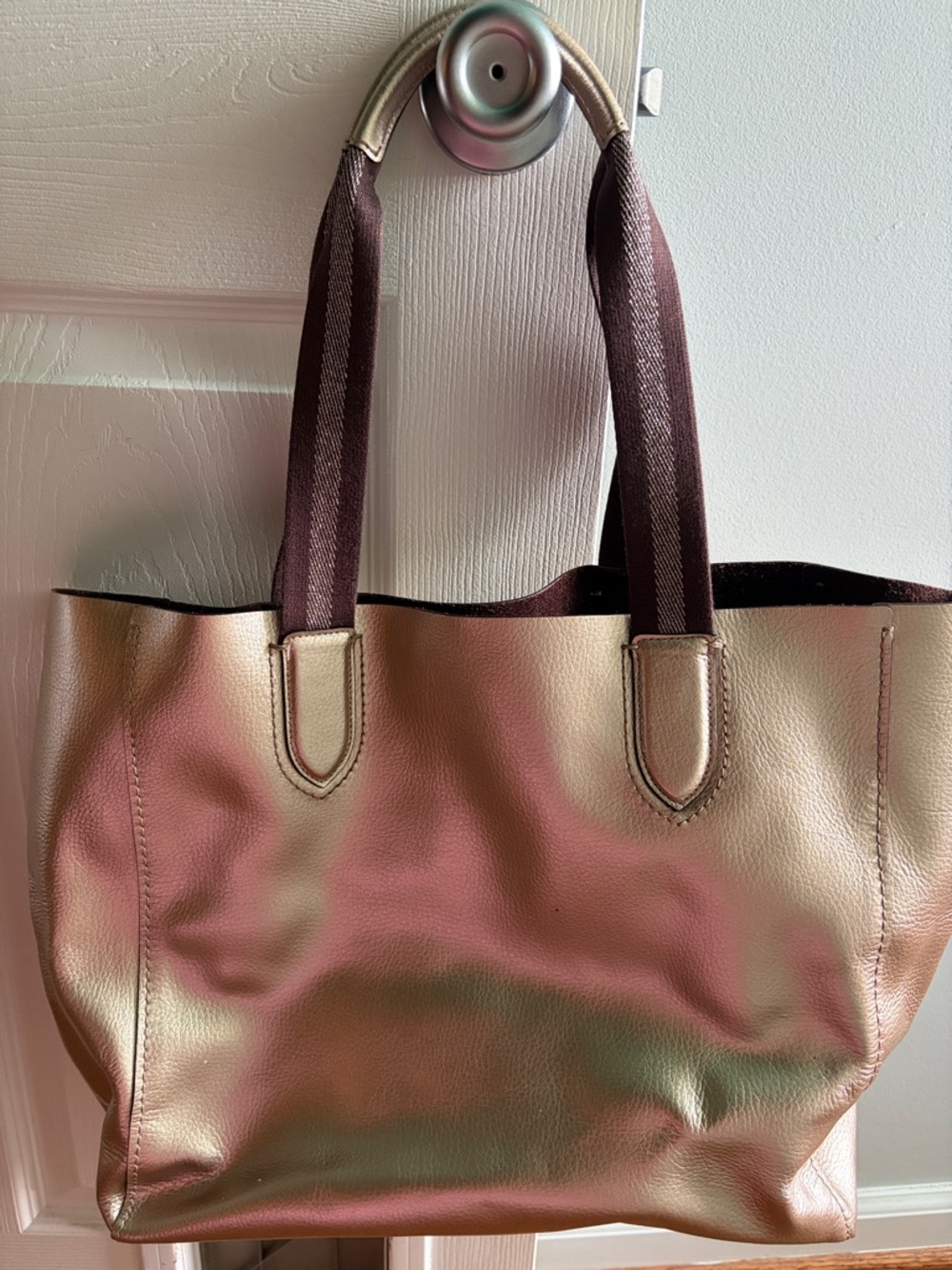 Coach - Classic Gold Crinkle Learher